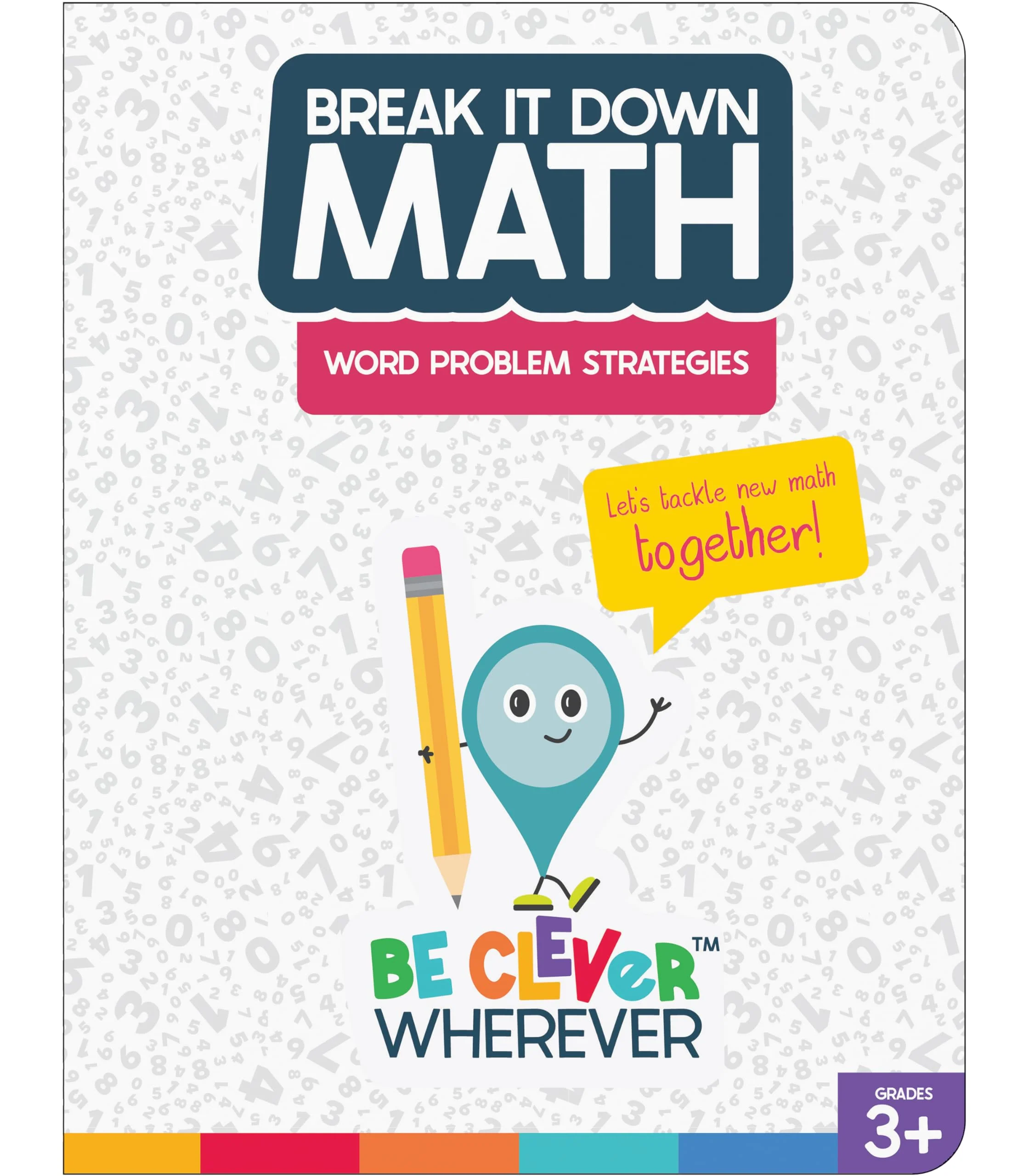 Carson Dellosa Break It Down Grades 3-5 Word Problem Strategies Math Reference Book, 3rd, 4th, & 5th Grade Math Guide to Writing Number Sentences and Solving Word Problems, Grades 3-5 Math Book